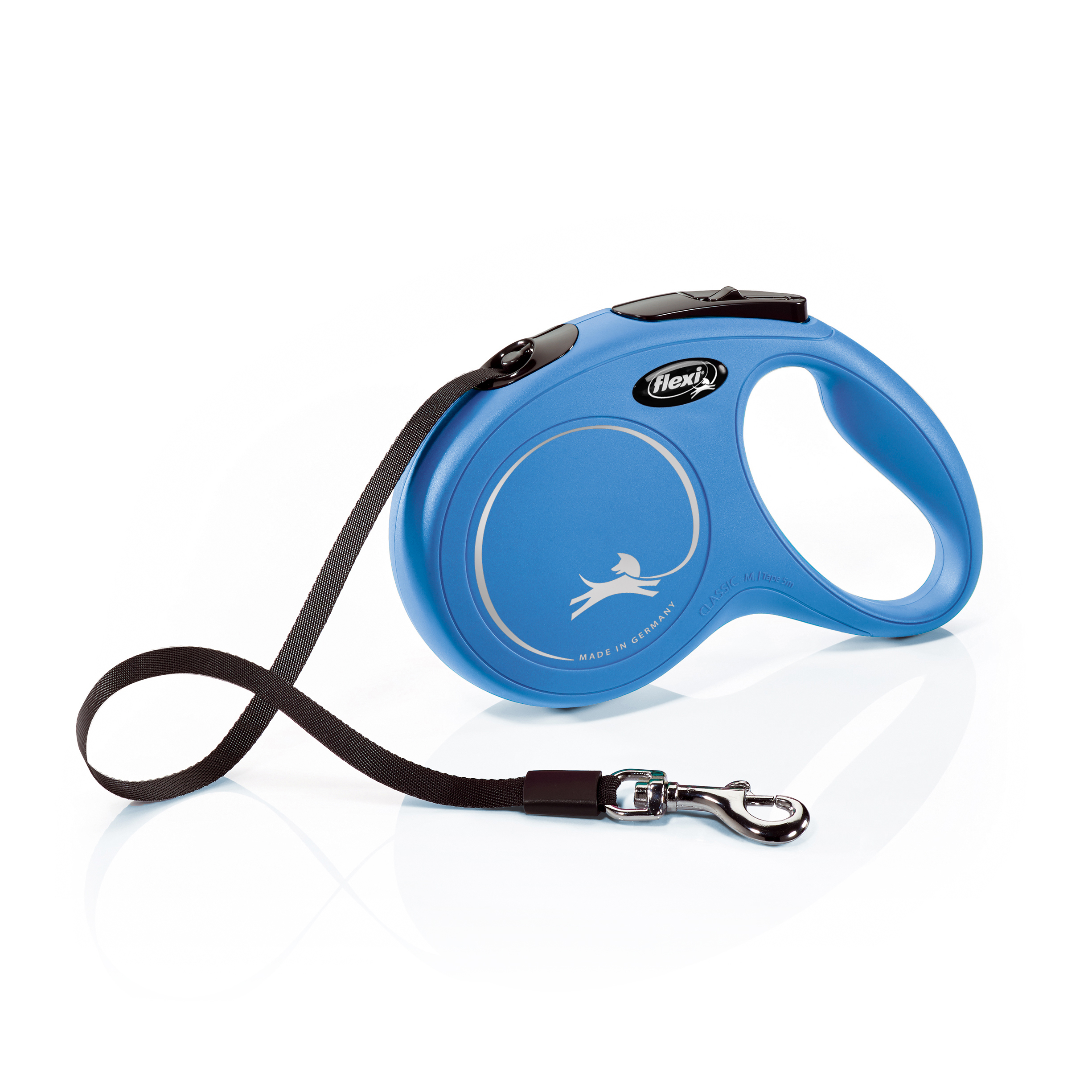 Flexi New Classic M pásek 5 m/25 kg modré