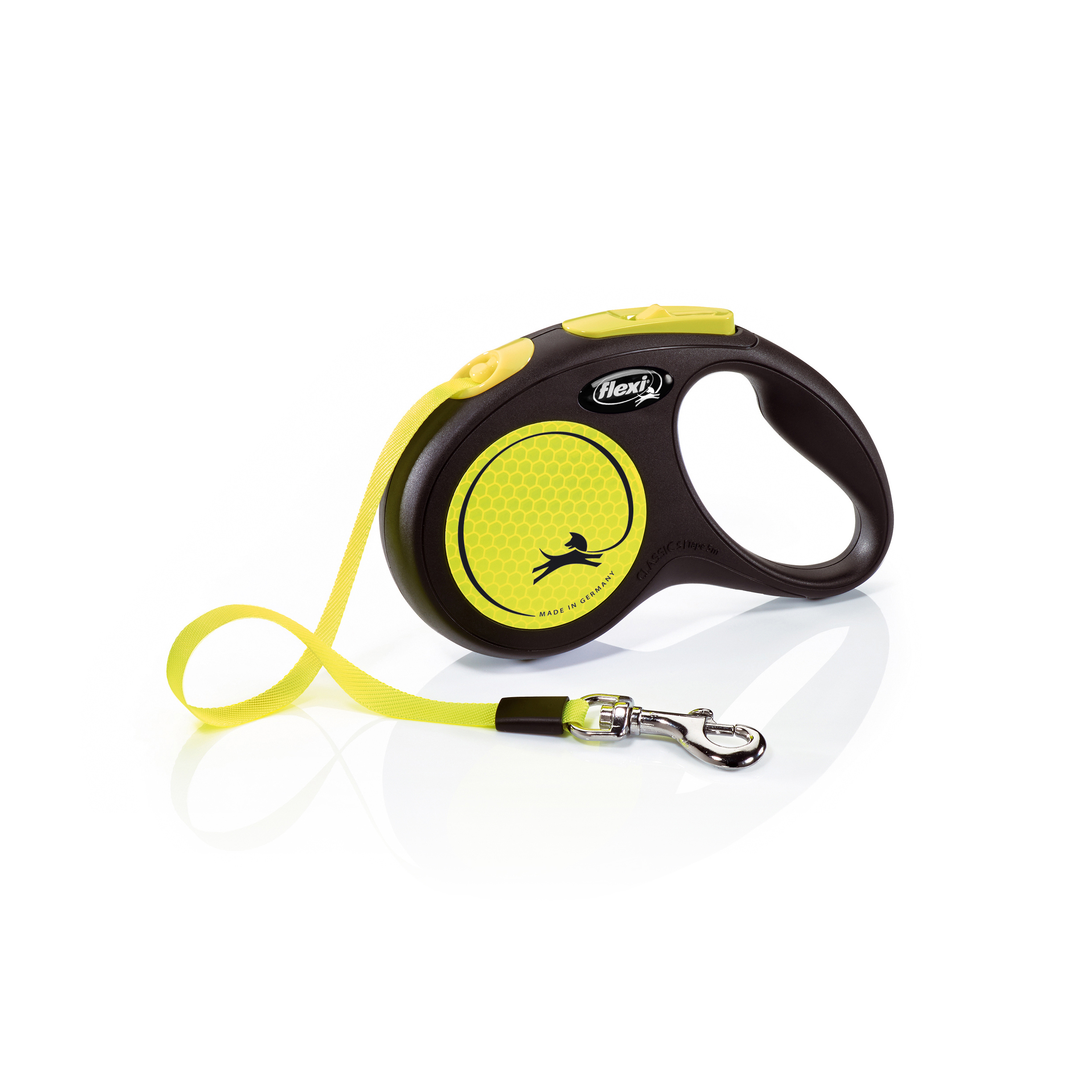 Flexi New Neon S pásek 5m/15 kg žluté