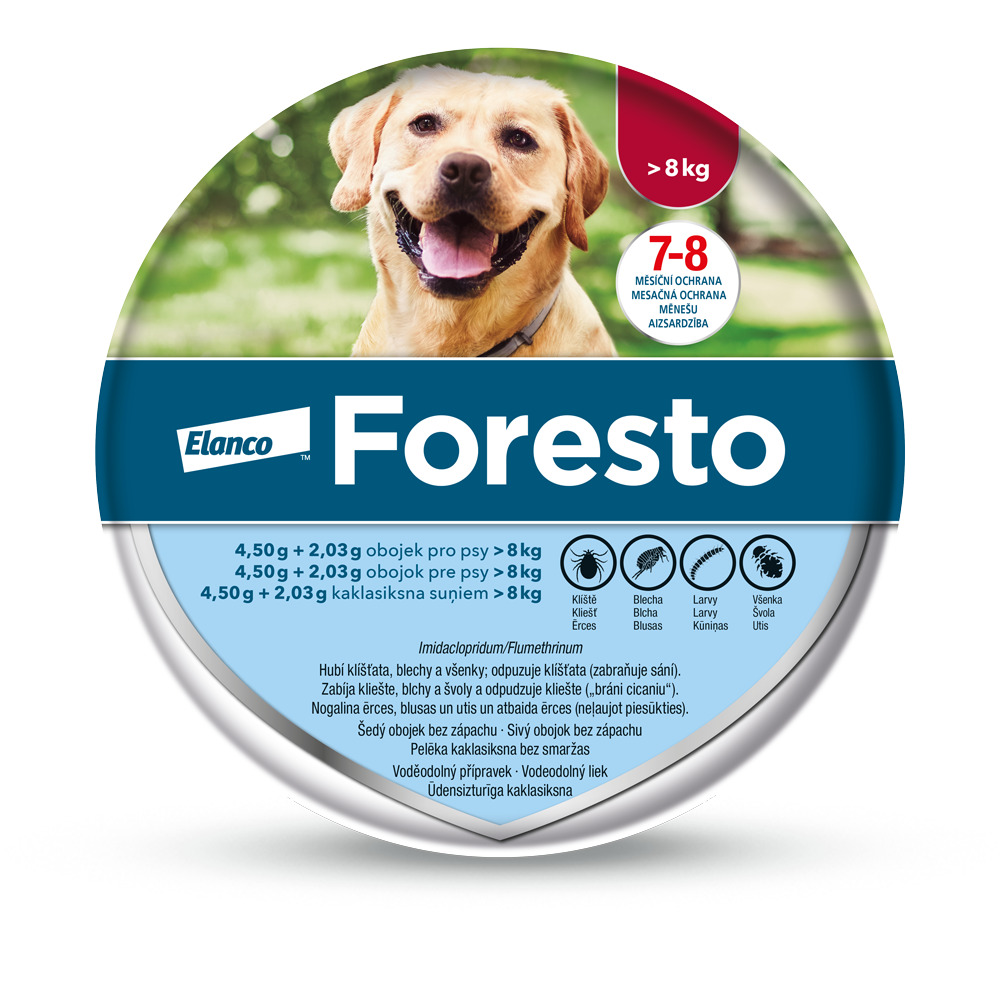 Foresto antiparazitní obojek pro psy nad 8 kg 70 cm