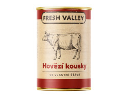 Fresh Valley konzerva s hovězím 400 g