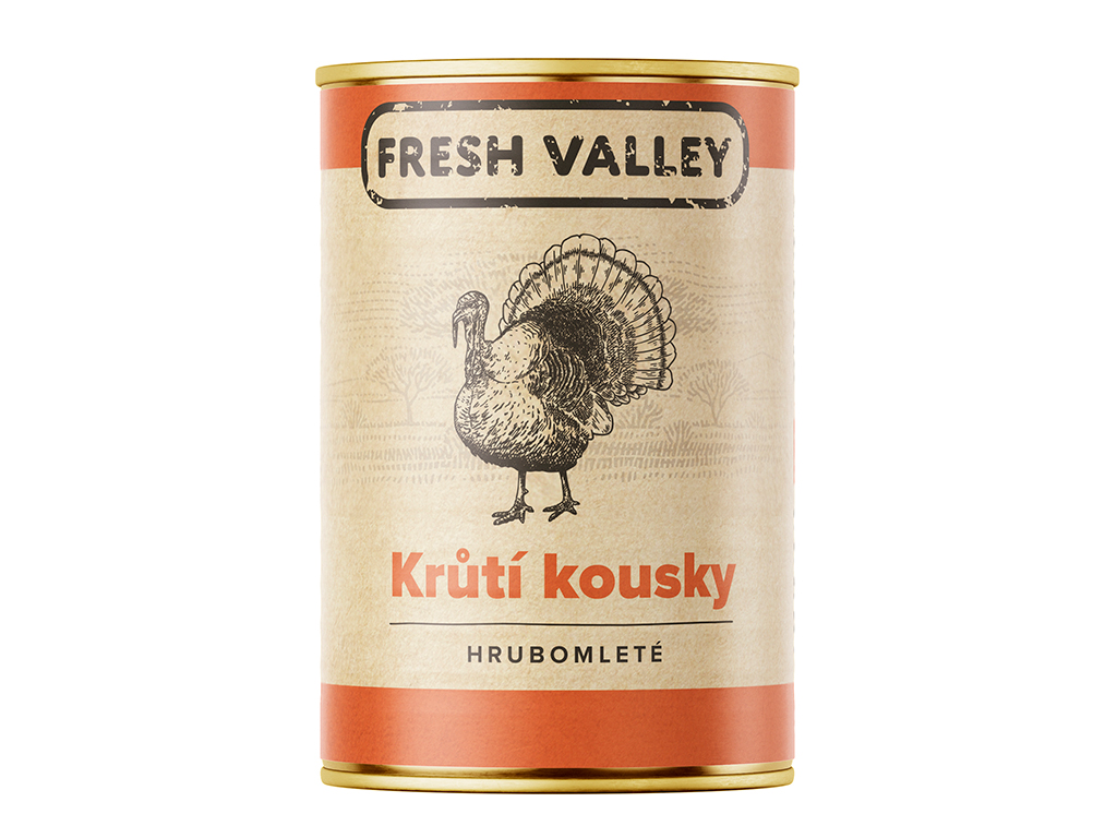Fresh Valley konzerva s krůtím 400 g