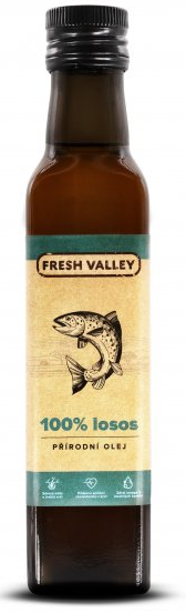 Fresh Valley Rybí olej losos 250 ml