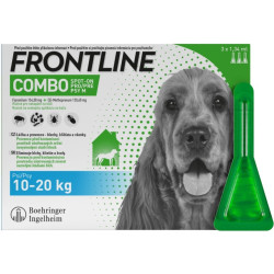 Frontline Combo Spot-On Dog M 10-20 kg 3 x 1,34 ml