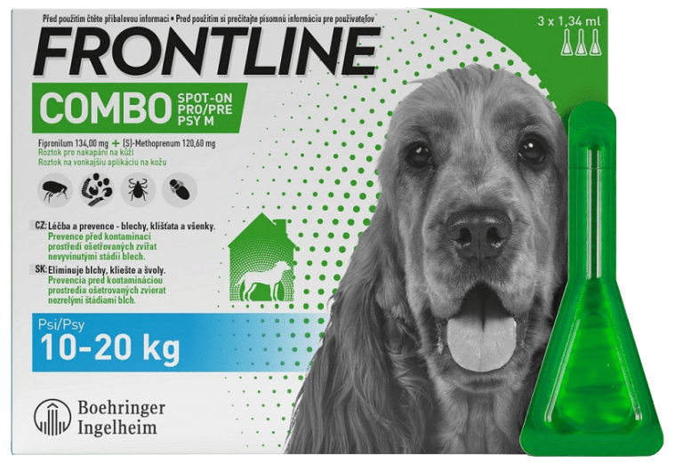 Frontline Combo Spot-on Dog M 3ks