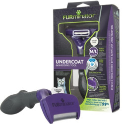 FURminator vyčesávací hrablo pro krátkosrsté kočky středních a velkých plemen