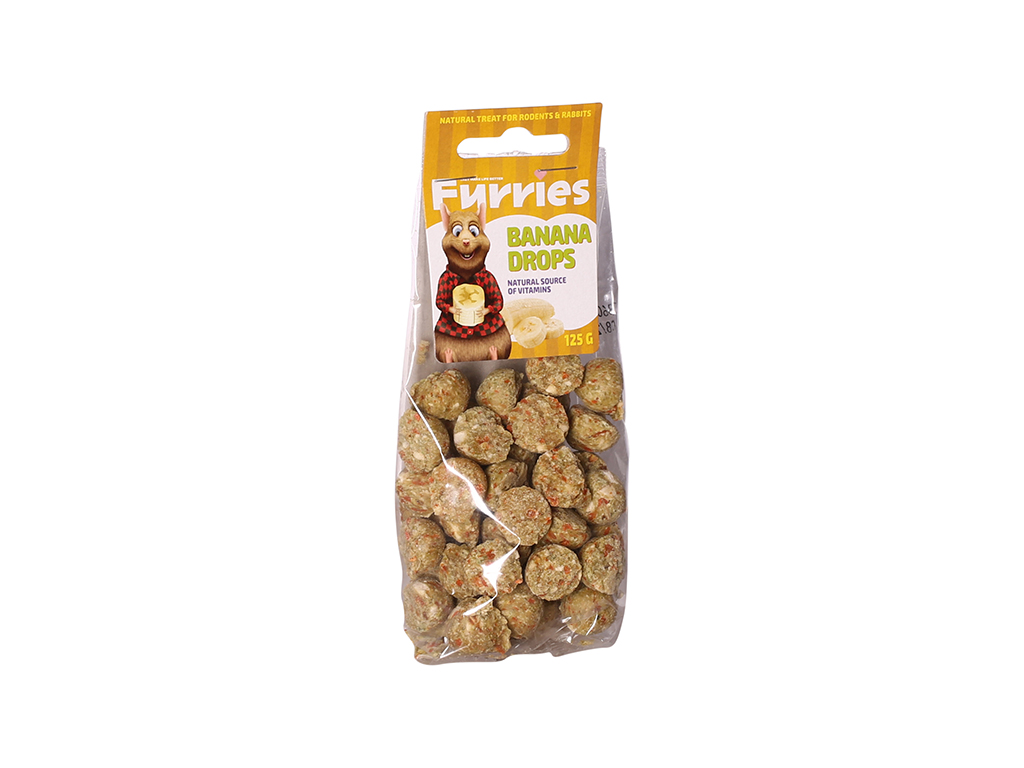 Furries bezobilné pamlsky - banán 125 g