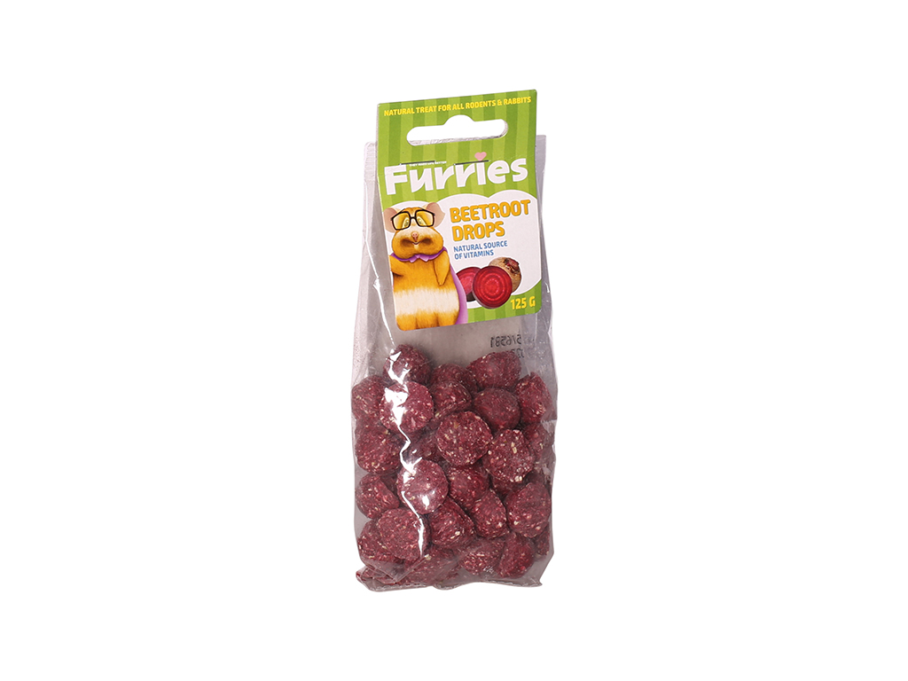 Furries bezobilné pamlsky – červená řepa 125 g