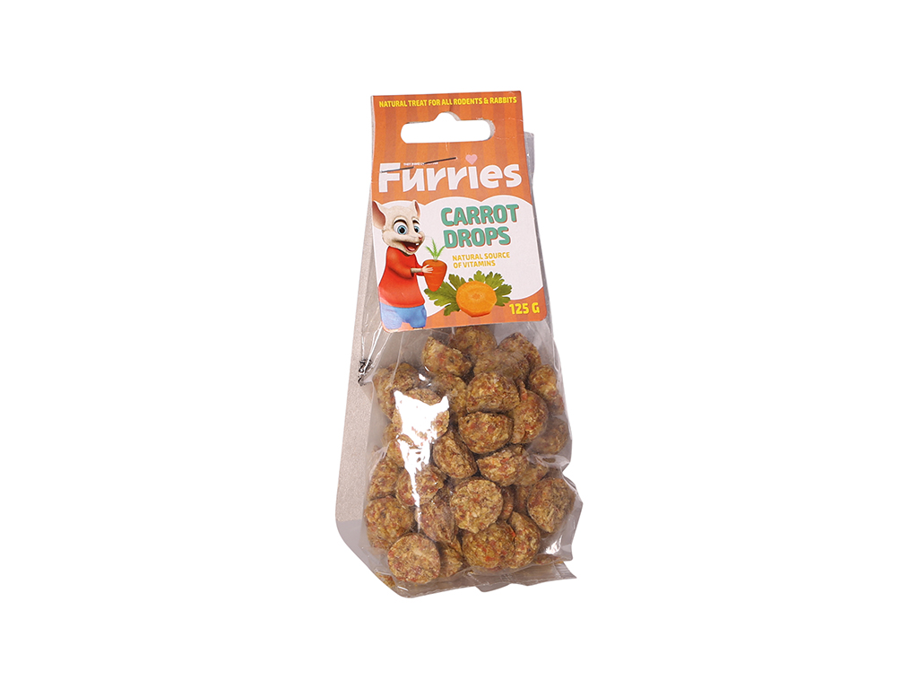 Furries bezobilné pamlsky - mrkev 125 g