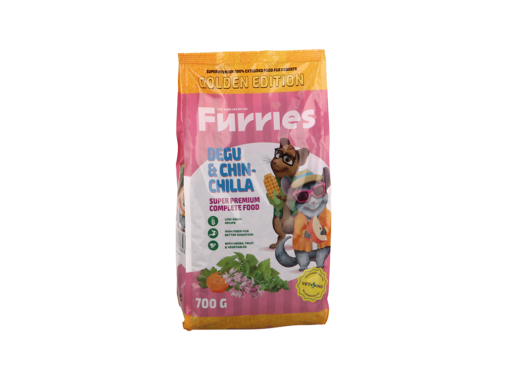 Furries extrudované granule činčila a degu 700 g