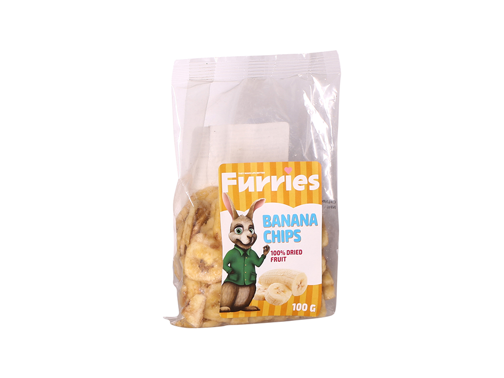 Furries Plátky Banány 100g