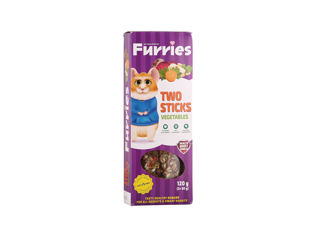 Furries Stick Zelenina 2x60g