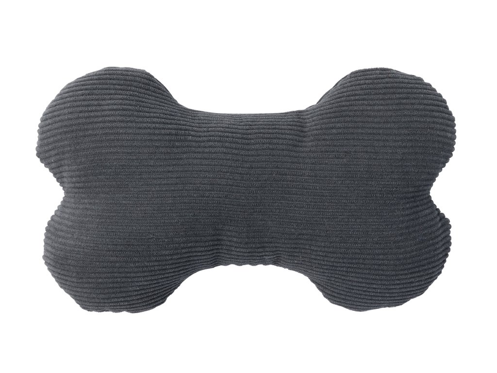 FuzzYard Life plyšová hračka kost šedá L