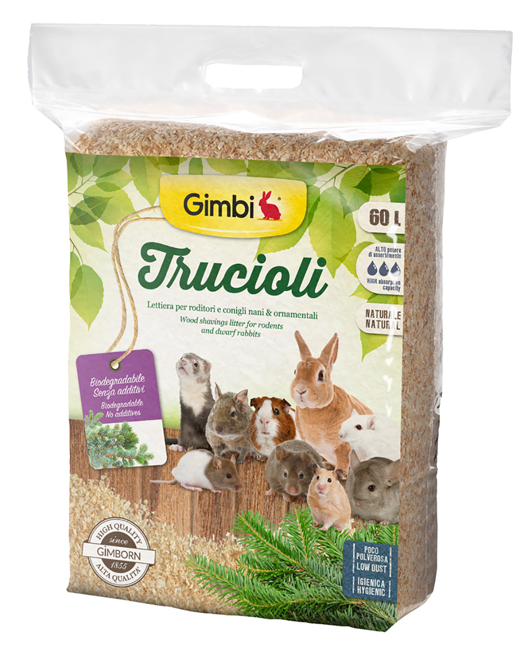 Gimborn Gimbi podestýlka hoblinová 60 l