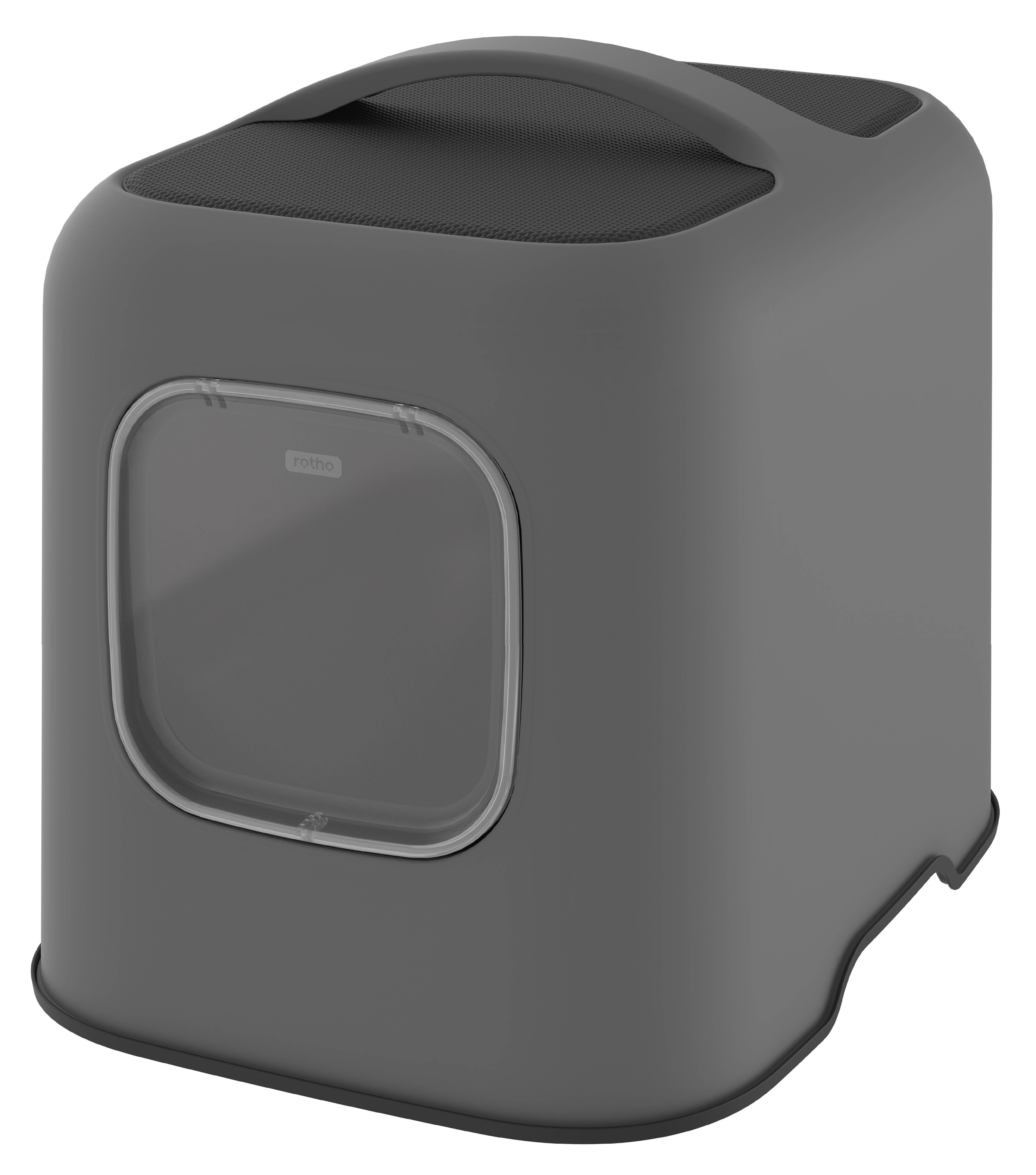 Gimborn IT GimCat Smart Olimpia kryté WC, antracitové 51x39,5x44 cm