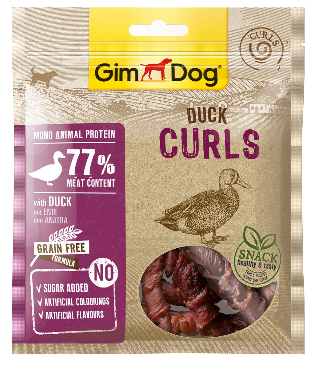Gimborn IT GIMDOG Curls kachní 55g