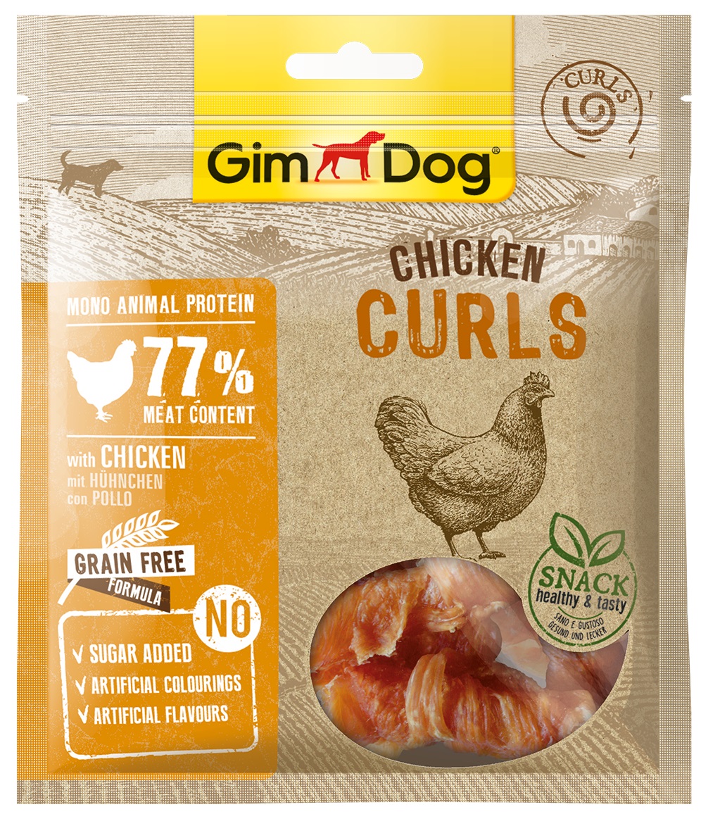 Gimborn IT GimDog Curls kuřecí 55 g