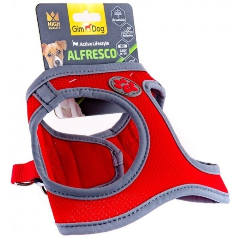 Gimborn IT Postroj Gimborn Alfresco Mesh S 37-40 cm červený