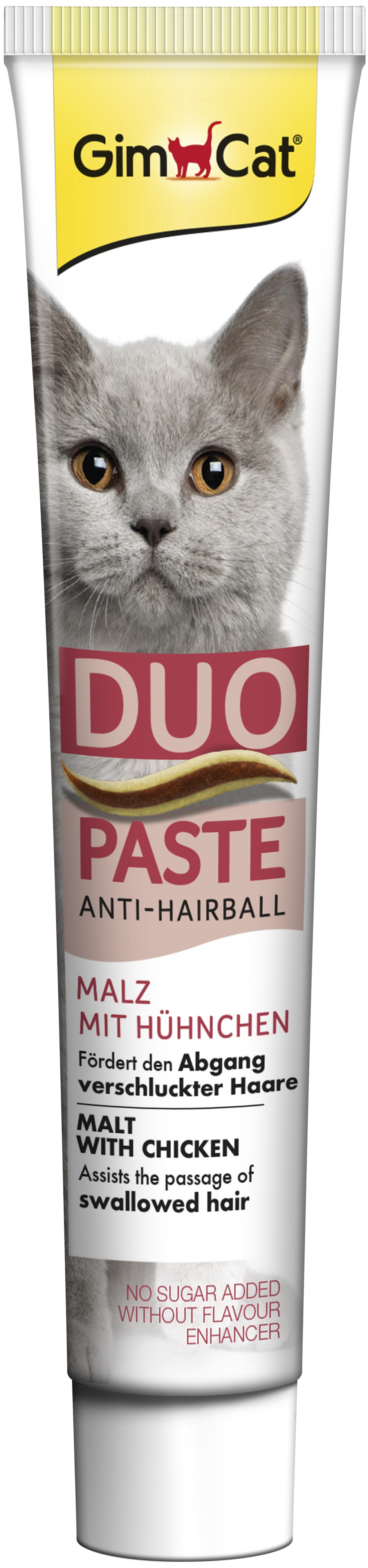 GimCat Anti-hairball Duo pasta s kuřetem a maltozou 50 g