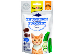 GimCat Crunchy Snacks tuňák a cuketa 50 g