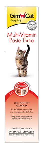 GimCat Multi-Vitamin Extra multivitamínová pasta pro kočky 200 g