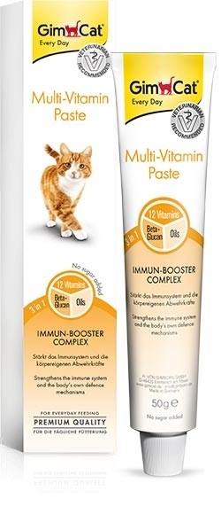 GimCat Multi-Vitamin multivitaminová pasta pro kočky 50 g