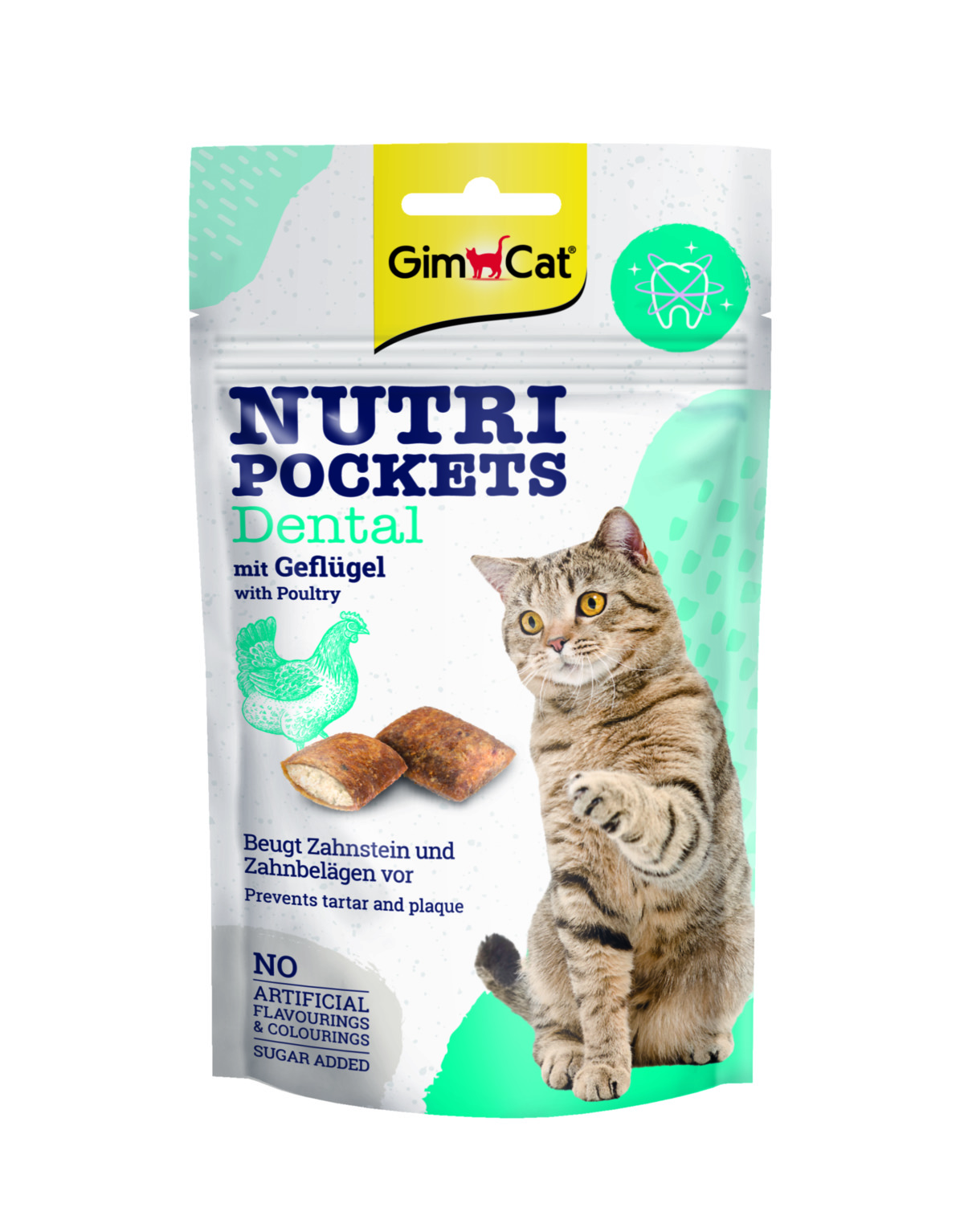 Gimcat Nutri Pockets dentální  60 g