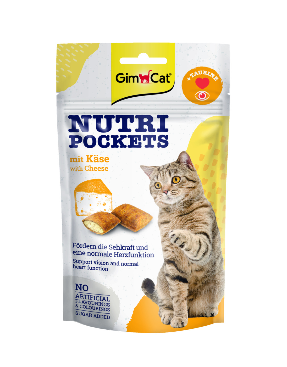 Gimcat Nutri Pockets se sýrem 60 g