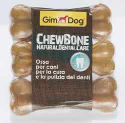 Gimdog CHEWBONE kost buvolí 8,9 cm/3 ks
