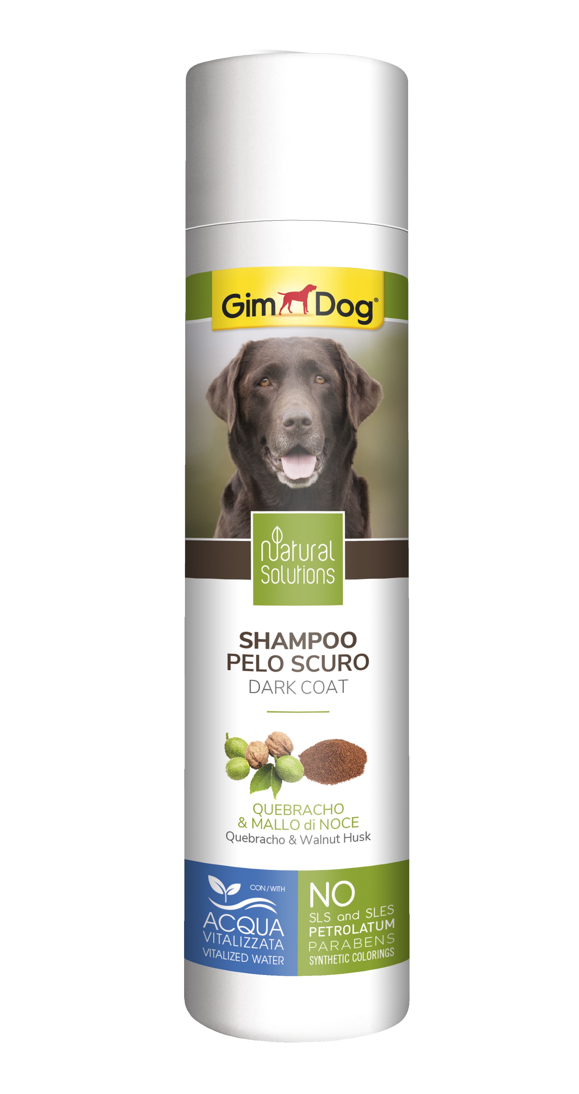 GimDog šampon tmavá srst 250 ml