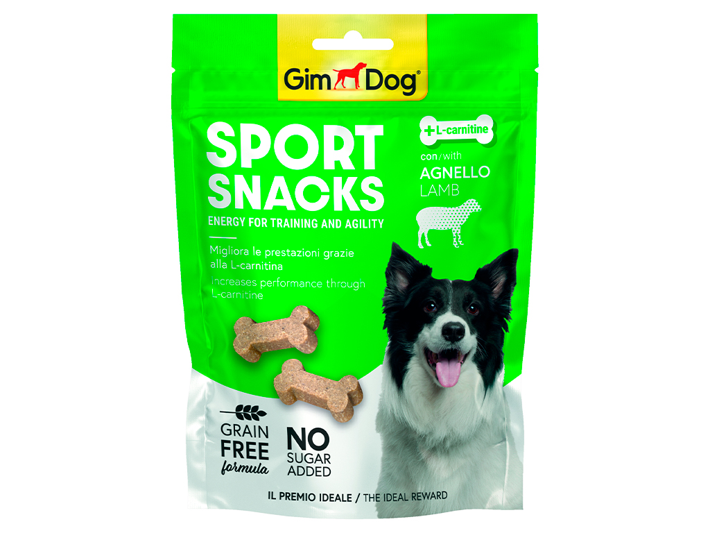 GimDog SPORTSNACKS jehněčí 150 g