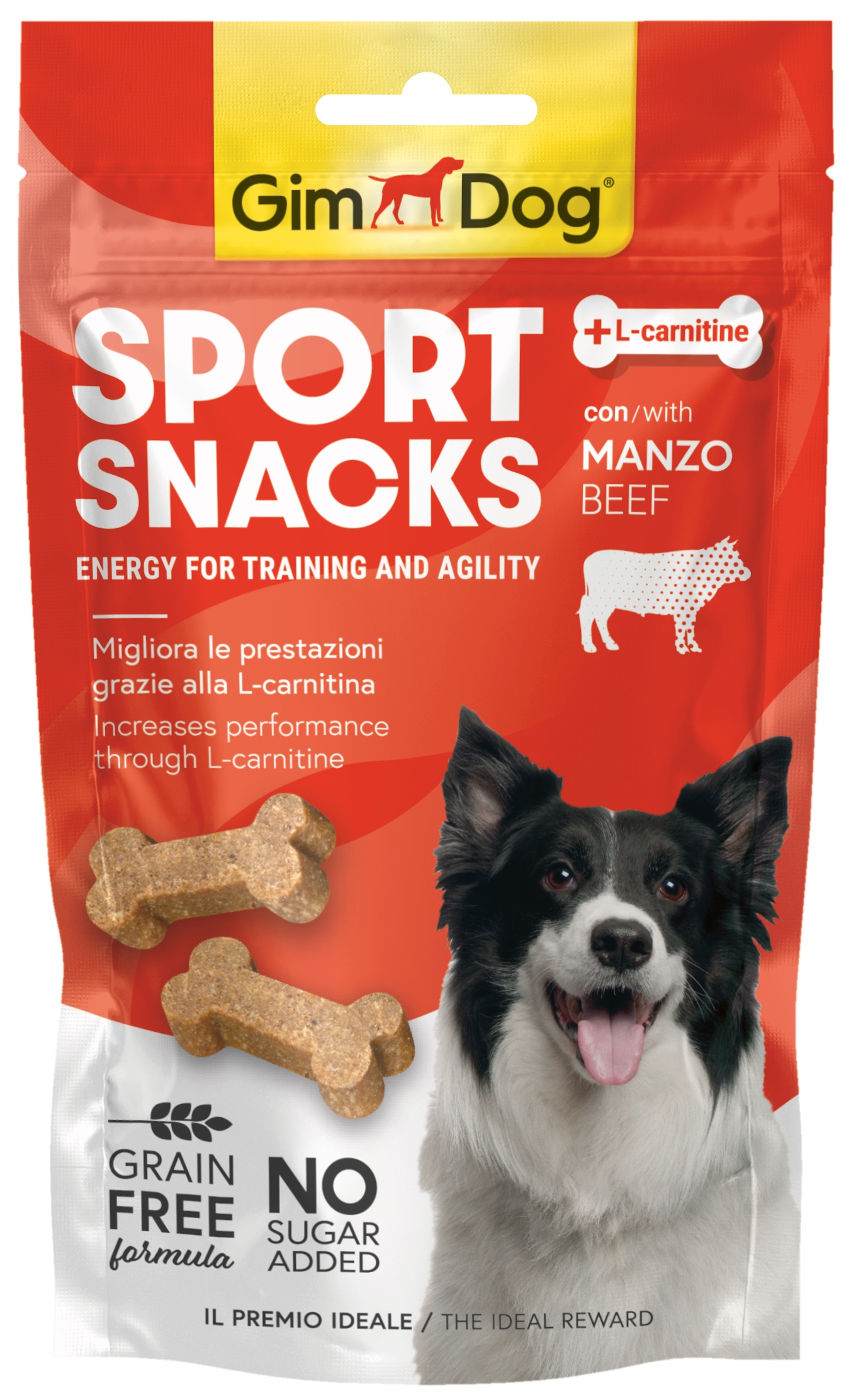 GimDog SportSnacks Mini hovězí 60 g