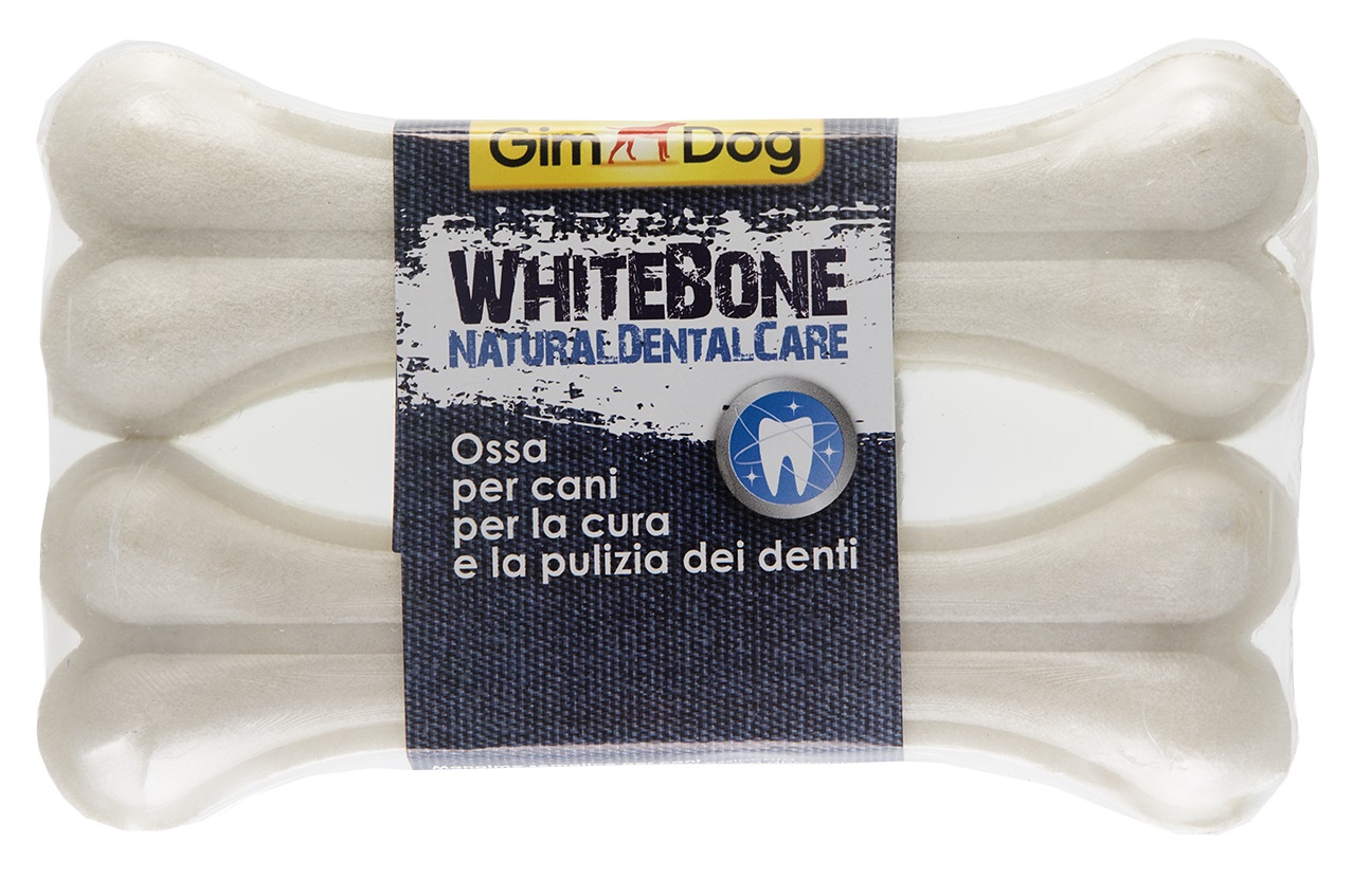 GIMDOG WHITEBONE kost 5,5 cm 2 ks