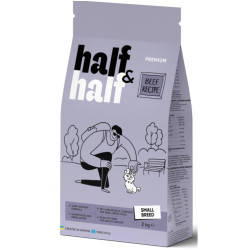 Half&Half Adult Small Breed hovězí granule pro psy 2 kg