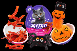 Halloweenské vajíčko s překvapením Joy&Toy pro kočky