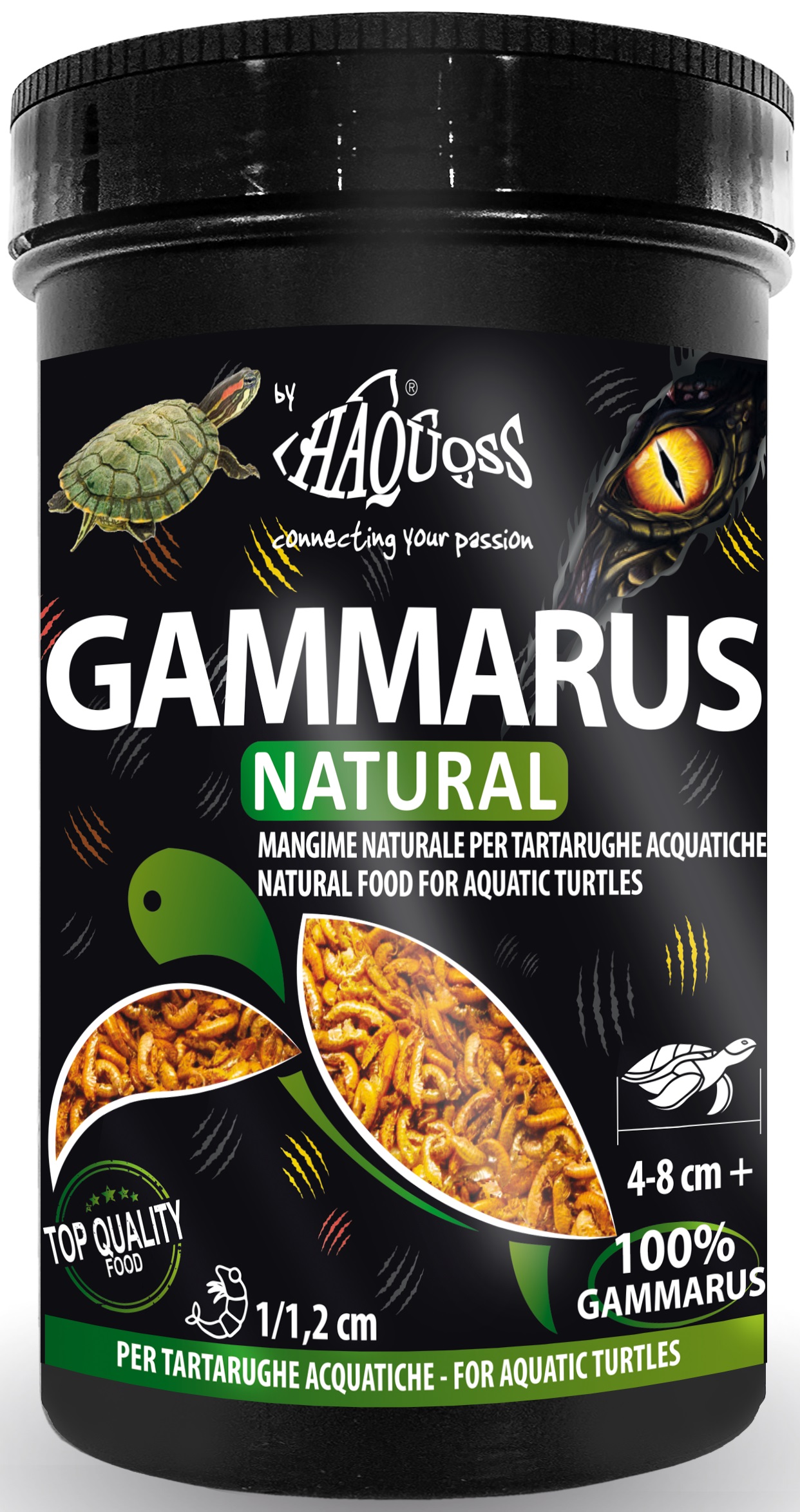 Haquoss Gammarus krmivo pro želvy 1000 ml