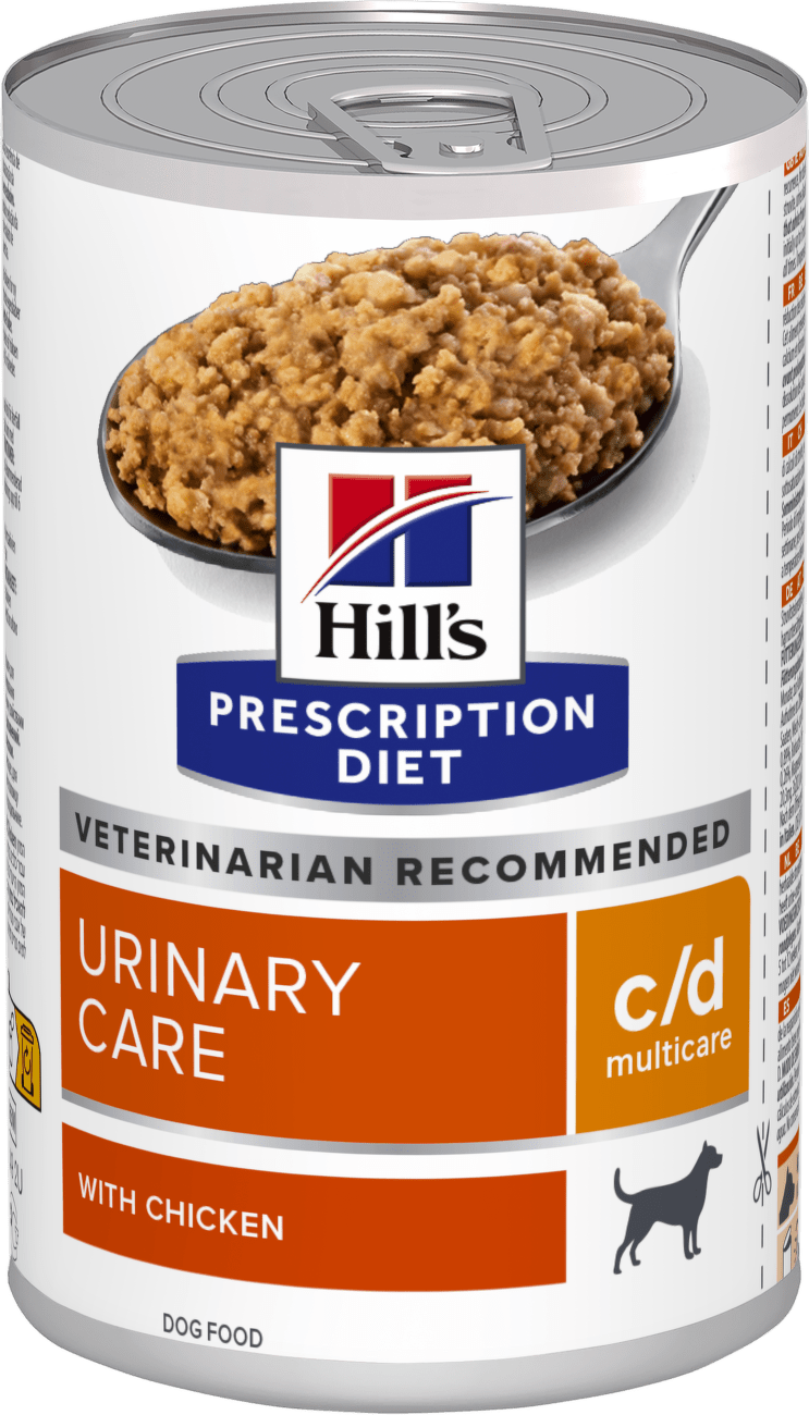 Hill's Prescription Diet c/d Multicare na péči o močový systém s kuřetem 370g