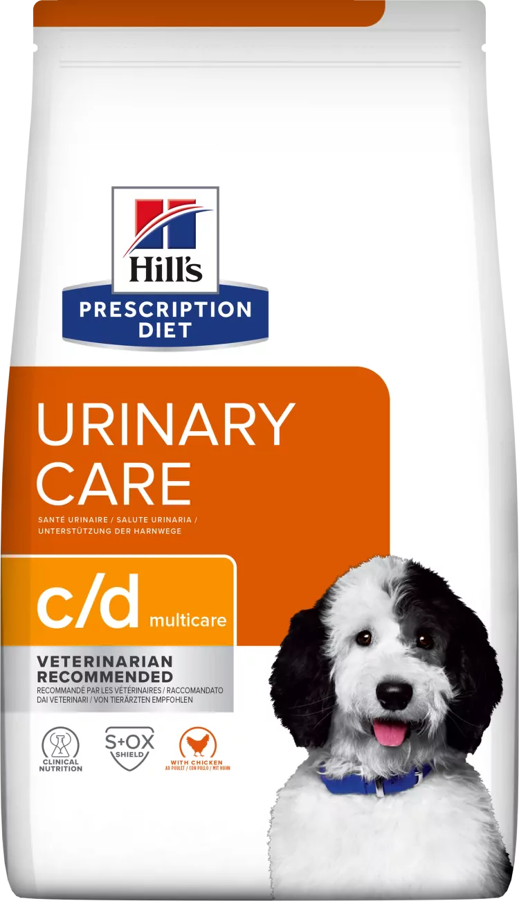 Hill's Prescription Diet c/d Multicare Péče o močový systém s kuřetem 4kg