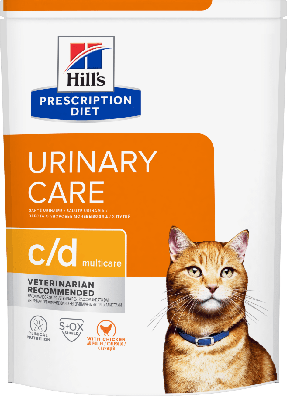 Hill's Prescription Diet c/d Multicare Péče o močový systém s kuřetem 8kg