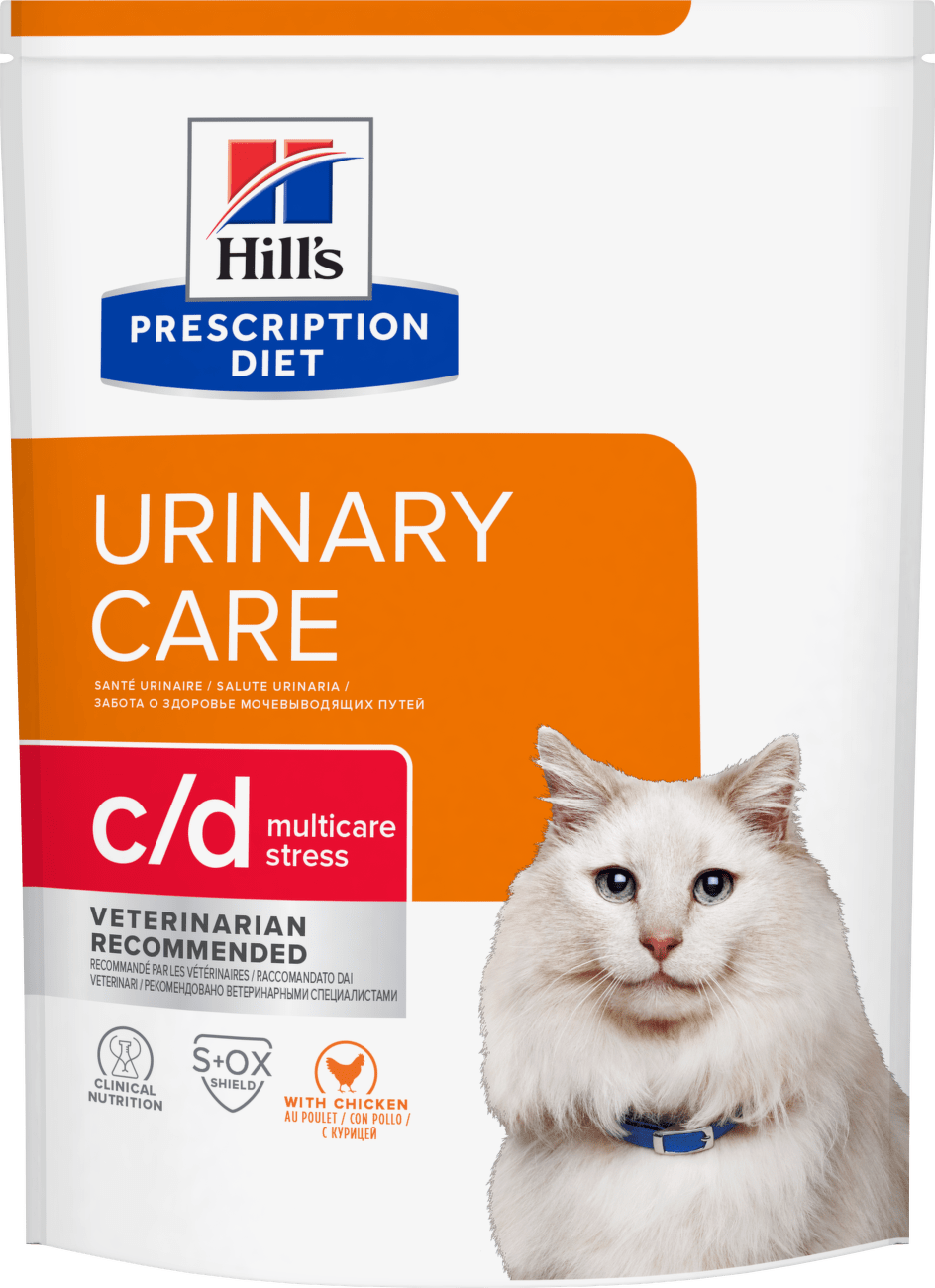 Hill's Prescription Diet c/d Multicare Stress Péče o močový systém s kuřetem 3kg