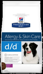 Hill´s Prescription Diet Canine d/d Duck&Rice 12kg