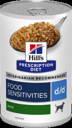 Hill's Prescription Diet d/d Food Sensitivities s kachnou 370g