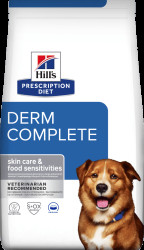 Hill's Prescription Diet Derm Complete rýže a vejce 4kg