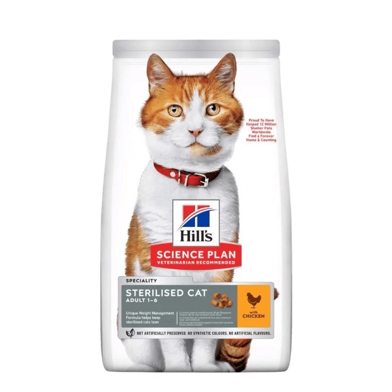 Hill´s Science Plan Feline Adult Sterilised Cat Chicken 10kg