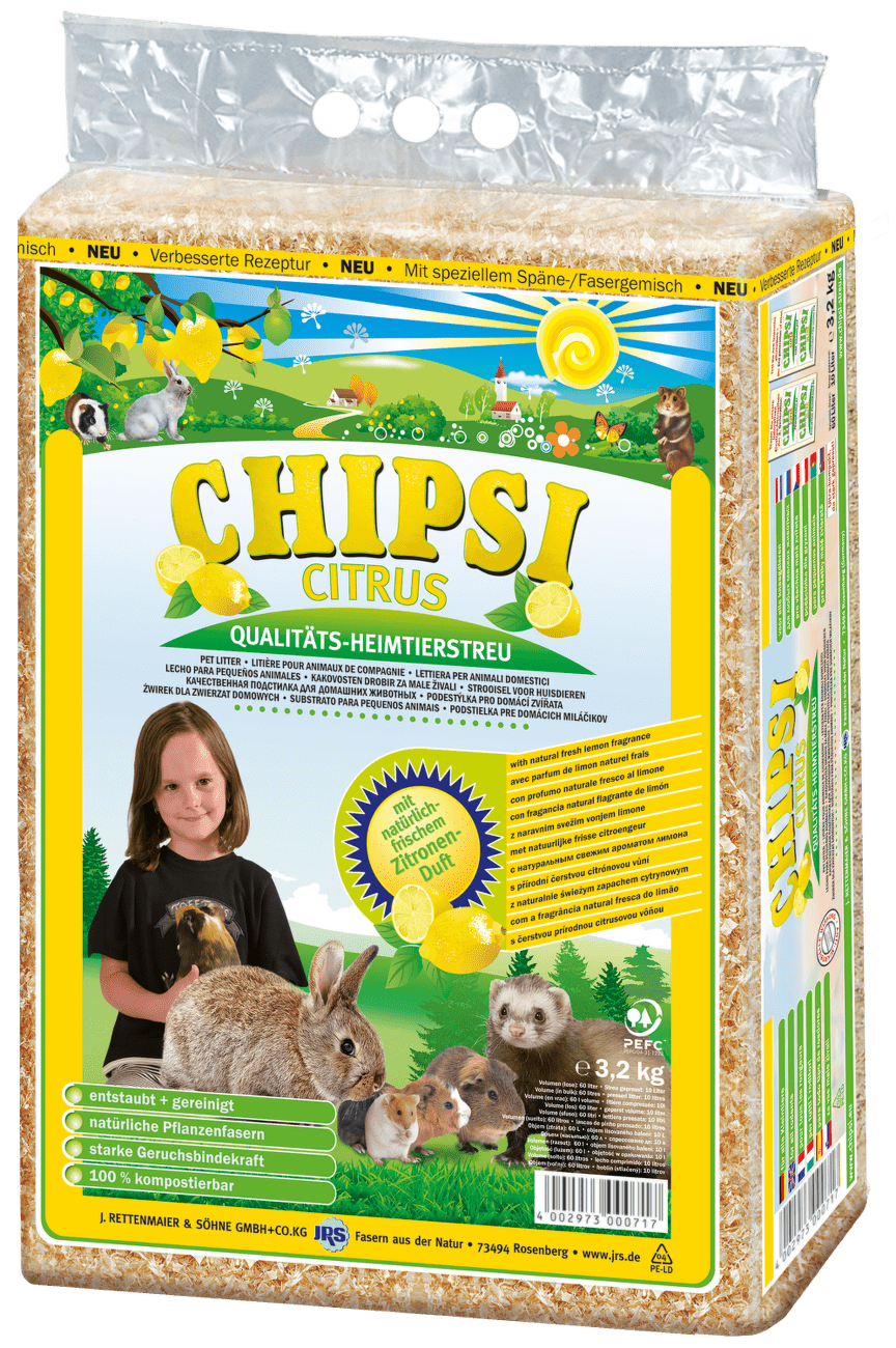 Hobliny JRS Chipsi citrus 3,2kg