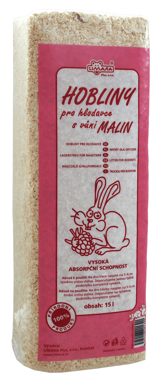 Hobliny LIMARA s vůní malin 15l