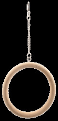 Houpačka BIRD JEWEL dřevěná kruhová 15cm