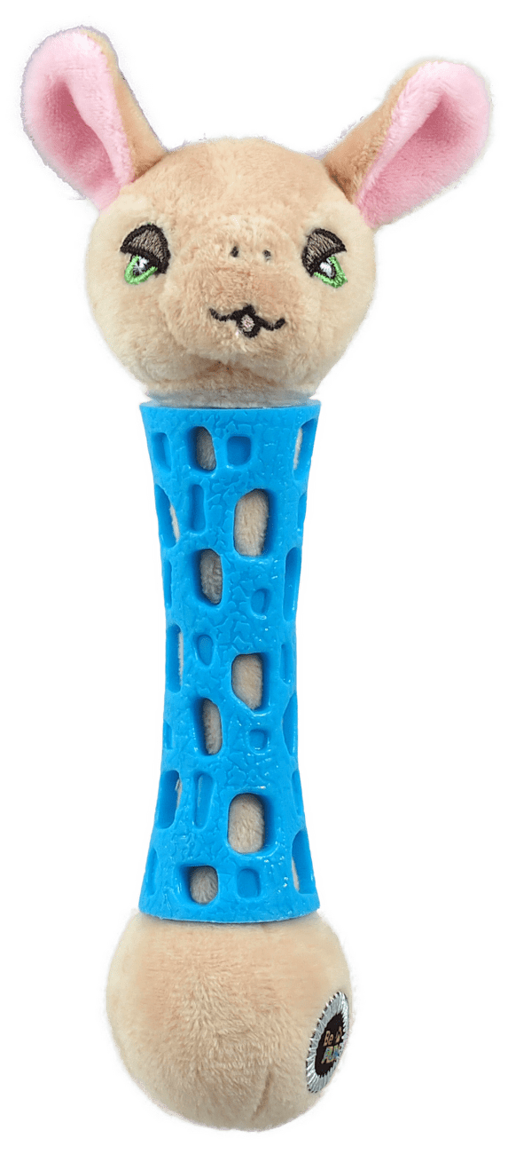 Hračka BeFun pro štěňata TPR+plyš ovce 17cm