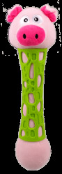 Hračka BeFun pro štěňata TPR+plyš prase 38cm