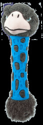 Hračka BeFun pro štěňata TPR+plyš pštros 38cm