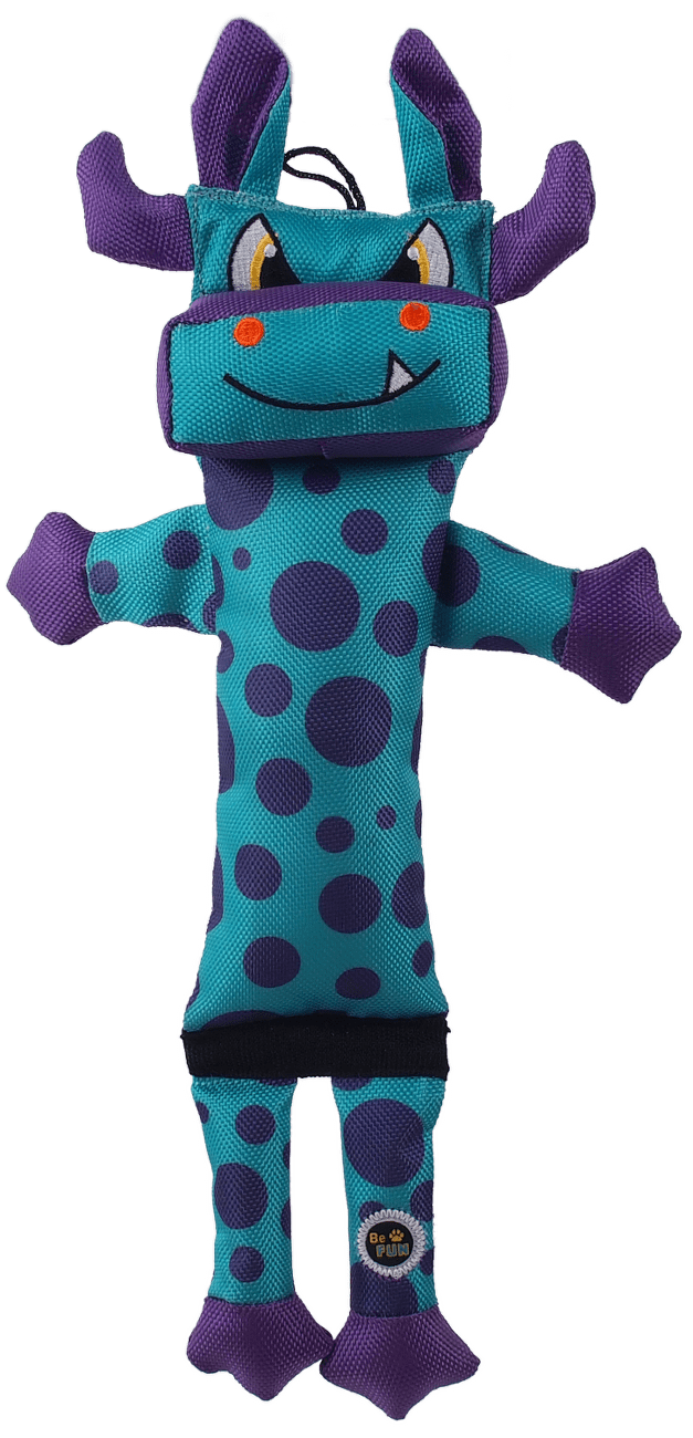 Hračka BeFUN Robbot pro štěňata tyrkysová 38cm